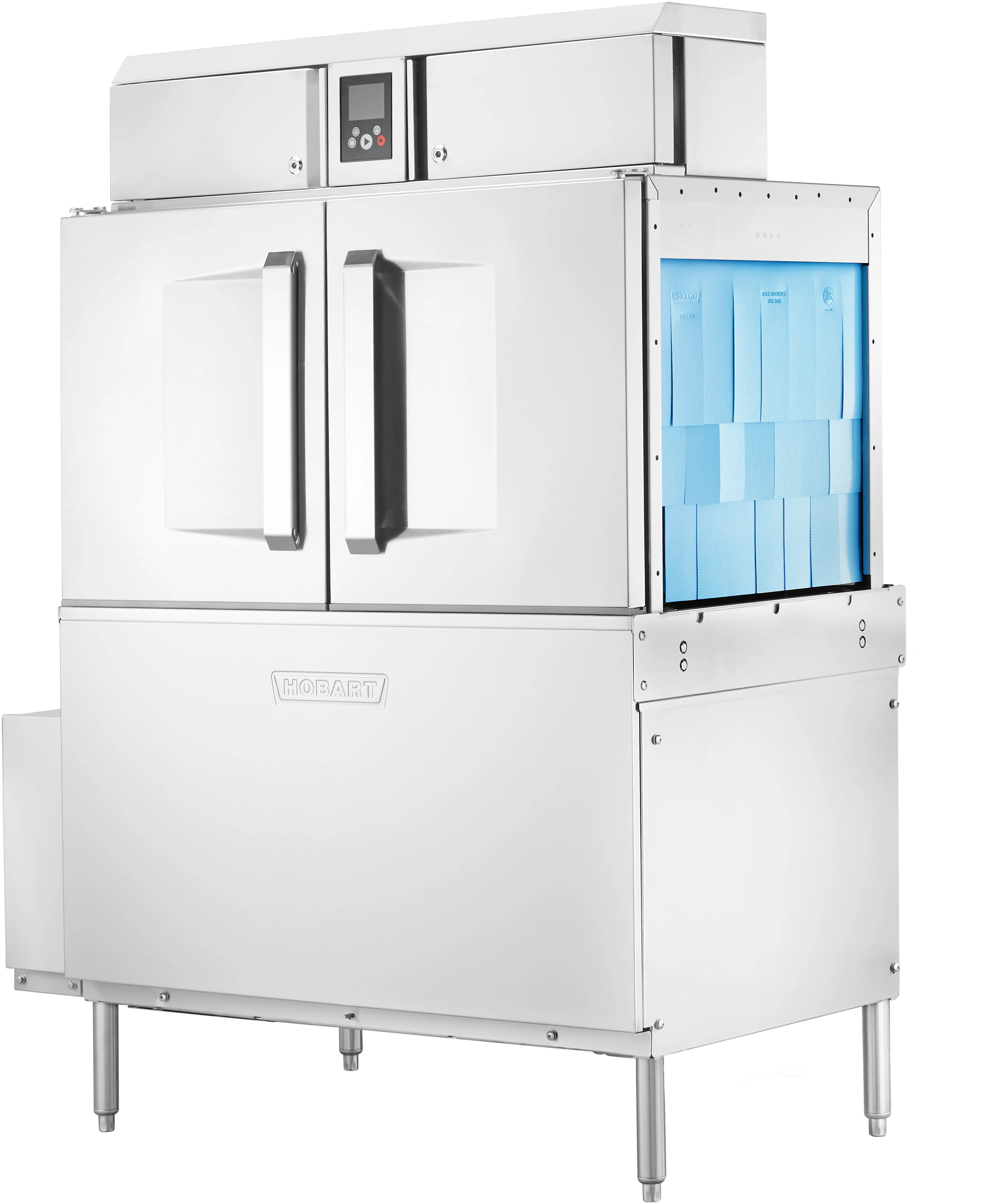 Hobart CL44-DWR+BUILDUP 44 Inch Conveyor Dishwasher with Drain Water Recovery Hobart CL44-DWR+BUILDUP 44 Inch Conveyor Dishwasher with Drain Water Recovery