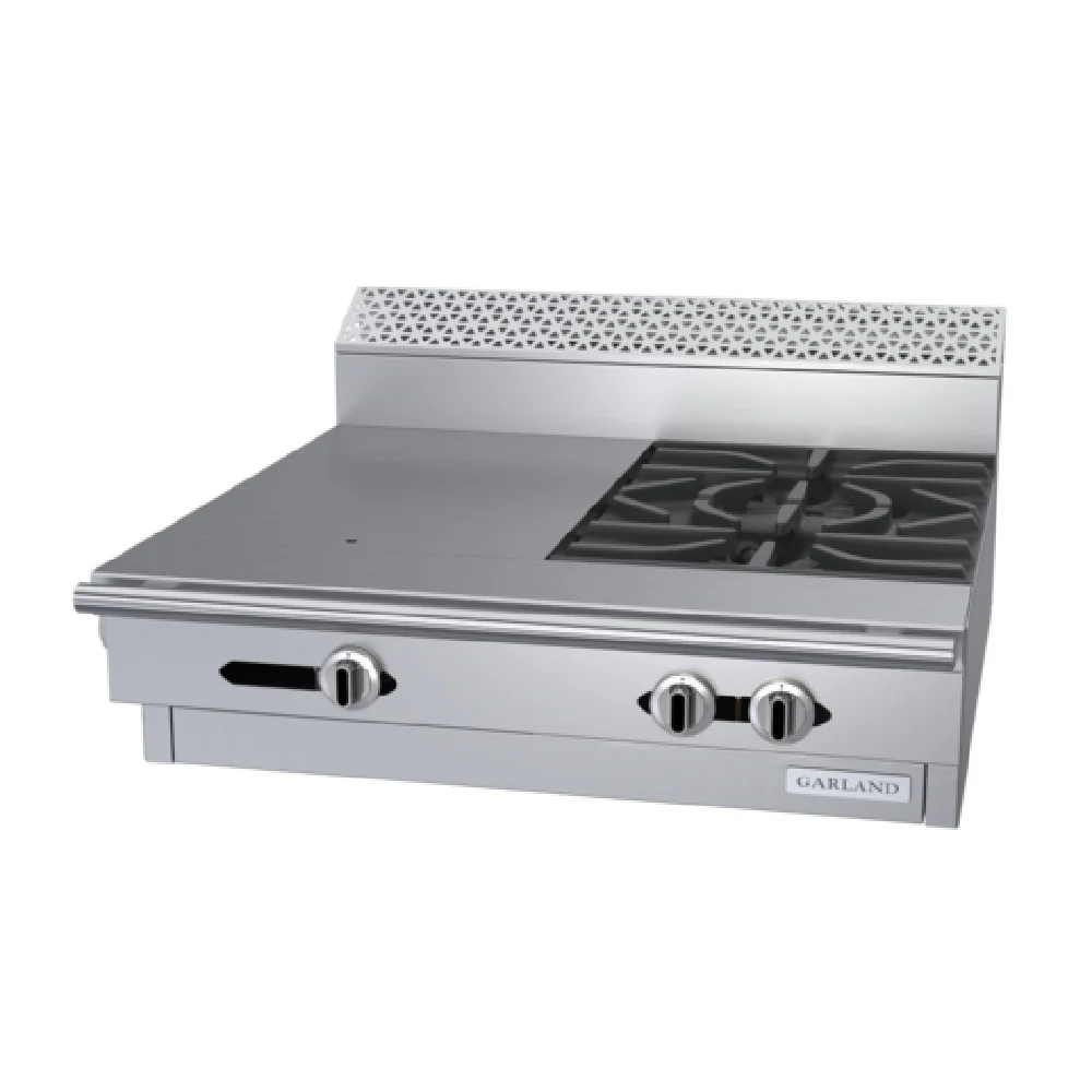 Garland C36-14M 36 Inch Gas Range with (2) 40,000 BTU Burners and Hot Top