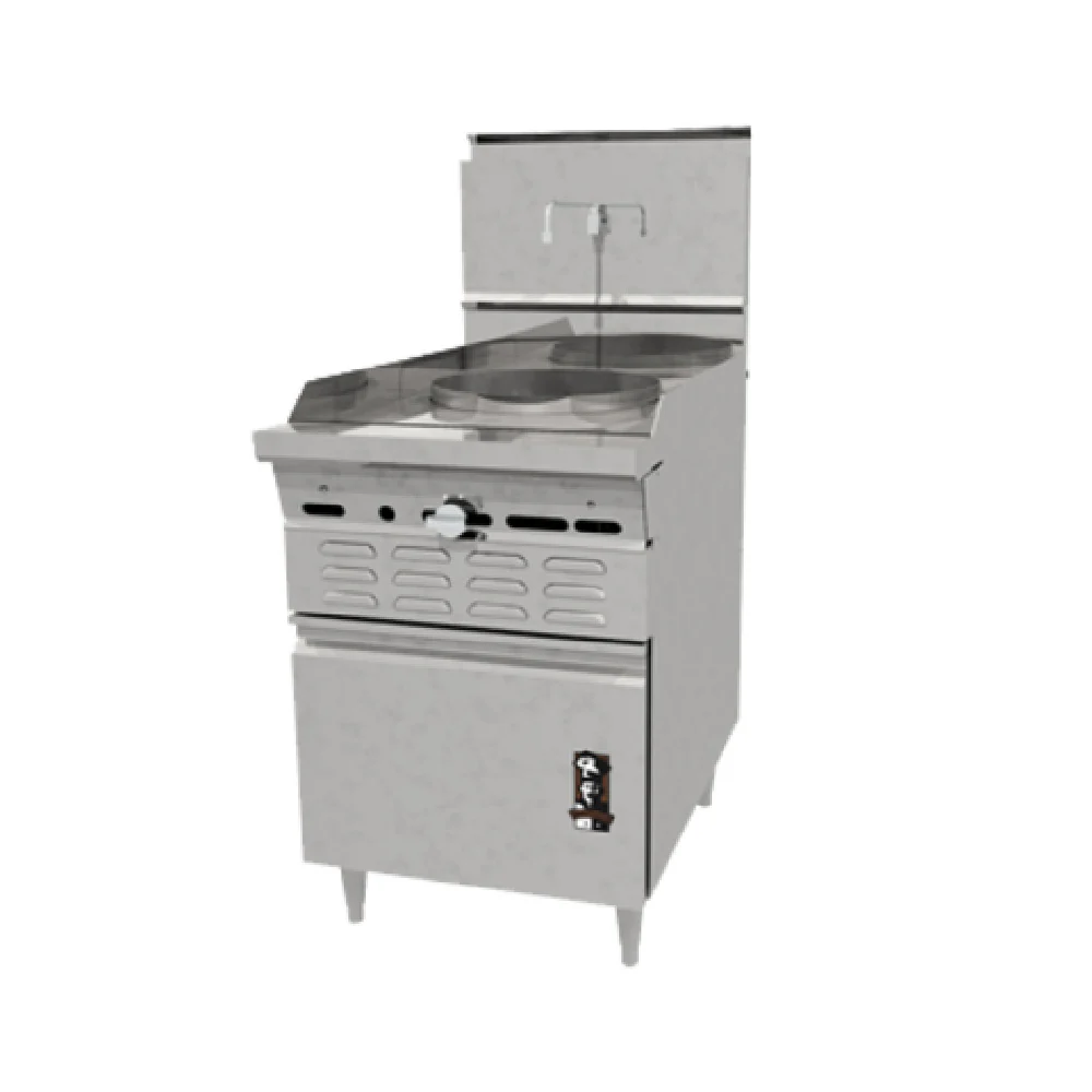 Montague Company 36-18 gas Wok Range with 80,000 BTU single bowl Montague Company 36-18 gas Wok Range with 80,000 BTU single bowl