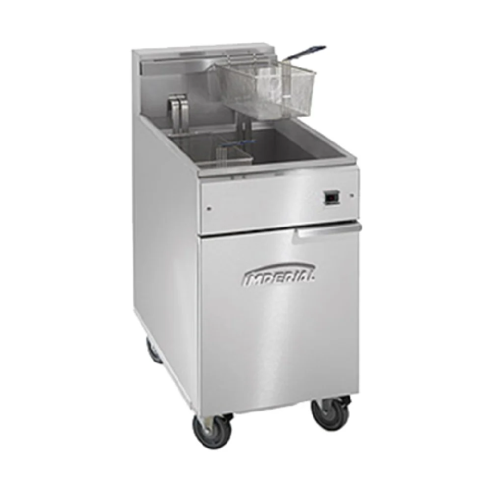 Imperial IFS-75-EU_208/60/1 19 Inch Electric Deep Fryer with Tilt Up Elements