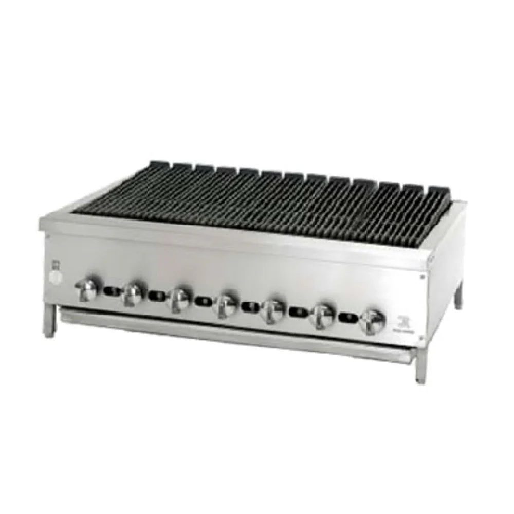 Jade Range JB-42_LP 42 Inch Gas Charbroiler with Infinite Manual Controls 105000 BTU