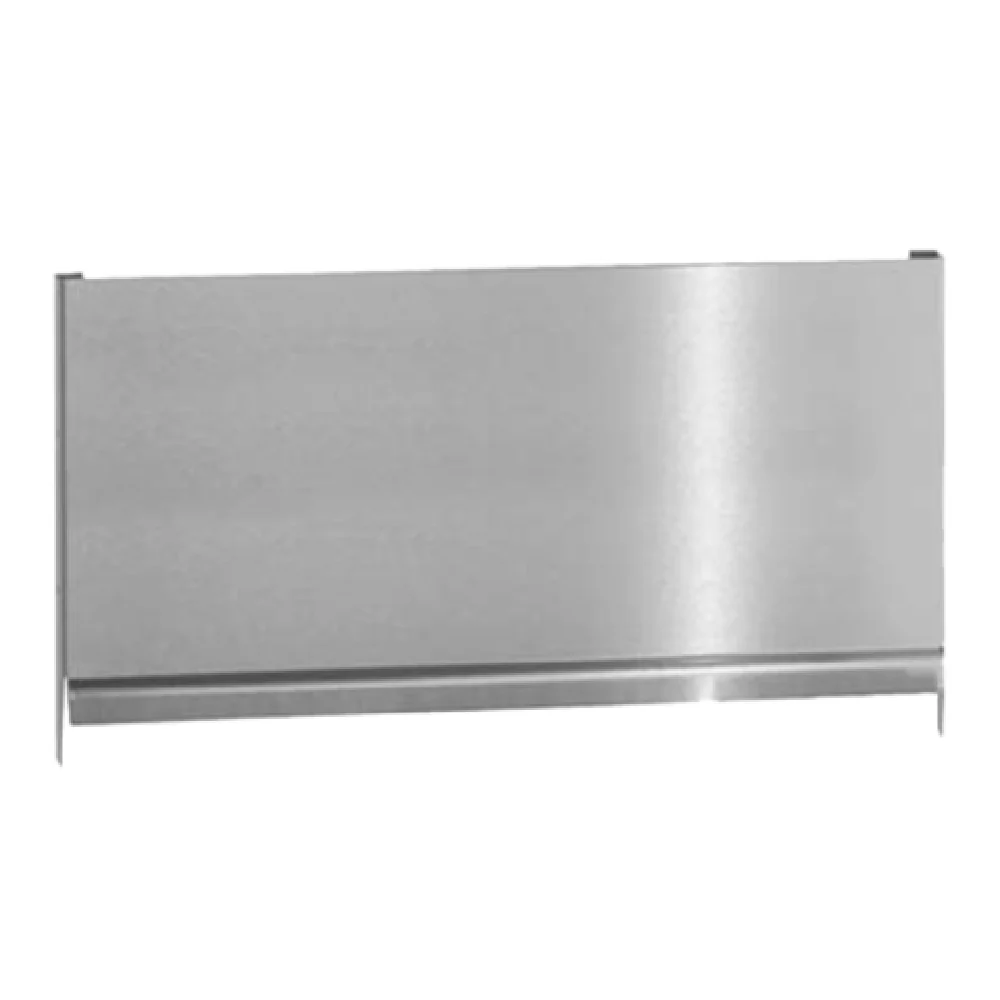 Imperial BG-96 96 Inch Heavy Duty Backguard Flue Riser Stainless Steel with NSF