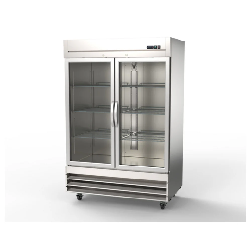 Hubert 138460 Kratos 67K-008 Reach-In Refrigerator 23 Cu. Ft. Capacity 54