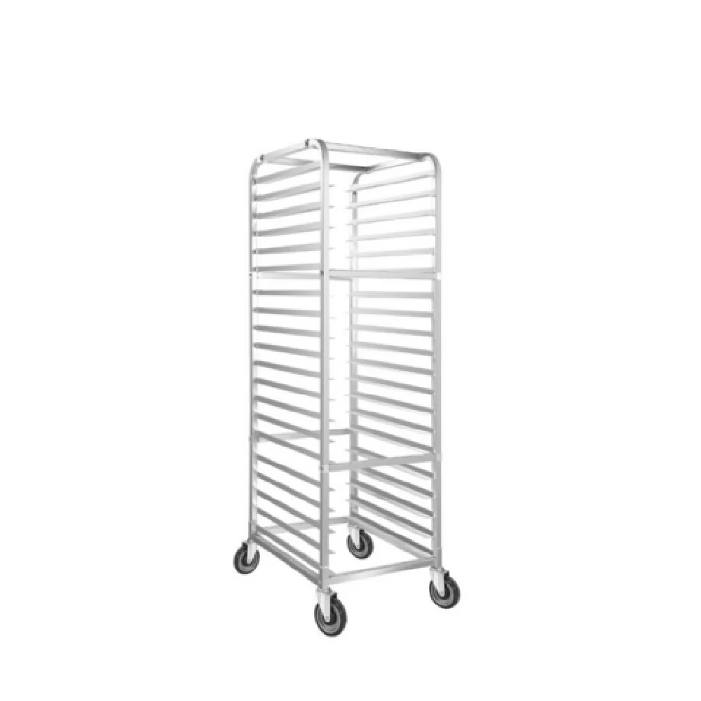 Atosa MPRA-20 26 Inch Refrigerator Freezer Pan Rack Aluminum 4 Swivel Casters Atosa MPRA-20 26 Inch Refrigerator Freezer Pan Rack Aluminum 4 Swivel Casters
