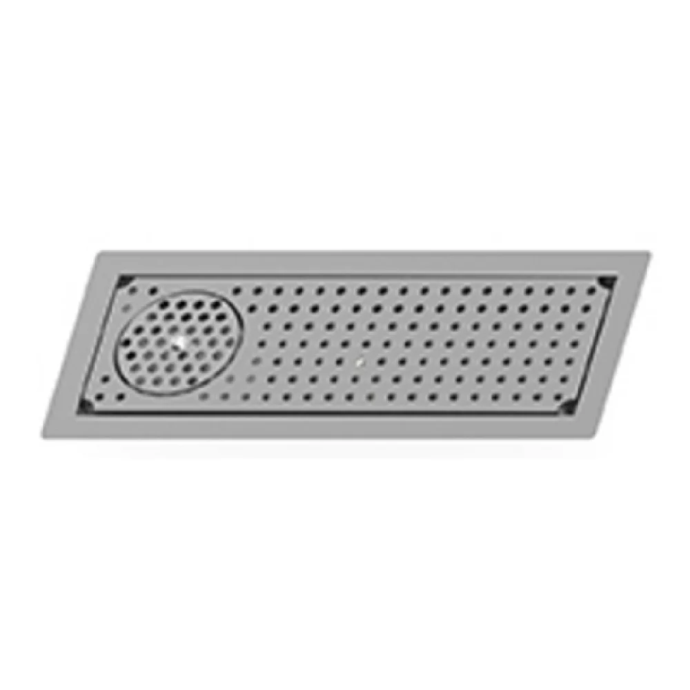Eagle DIGRT-18 20 Inch Drop-In Glass Rinser Heavy Gauge Type 300 Stainless Trough