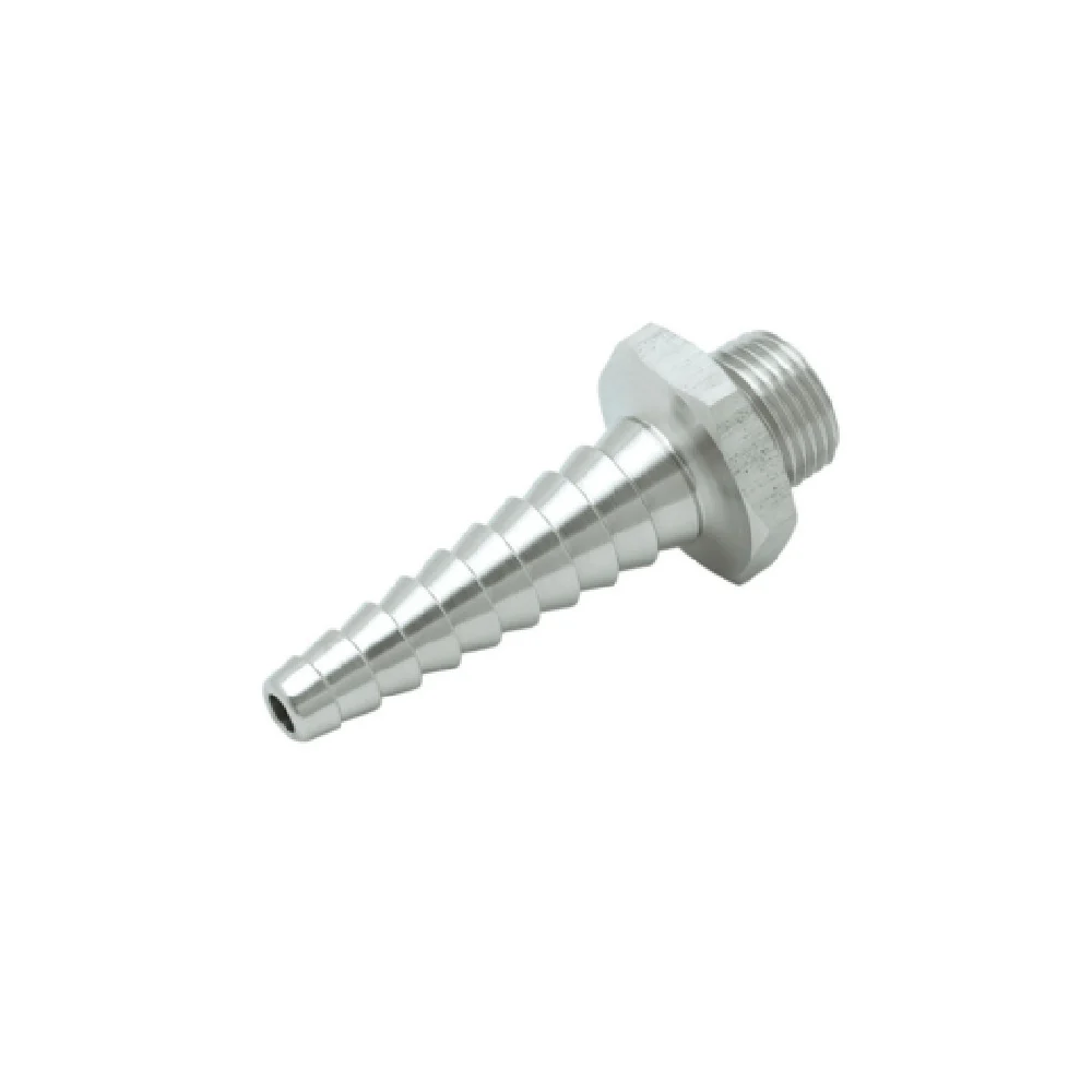 T&S Brass S-0198-FD22 1.12 Inch Serrated Tip Outlet with Body Stainless Steel