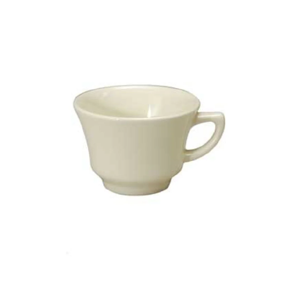 1880 Hospitality F1000000520 7 Oz Classic Cup Handled China Cream White