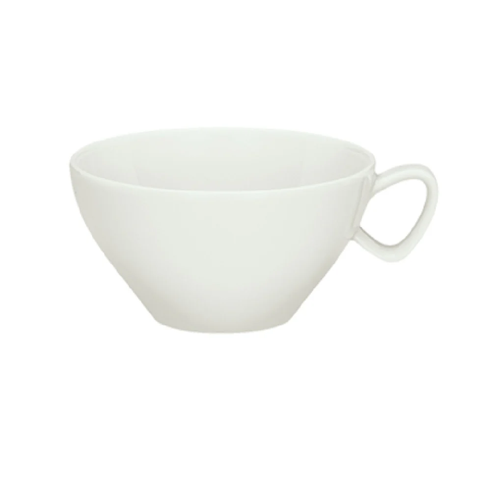 Libbey 9395174 8-1/4 Oz Porcelain Cup with Grace Pattern White 12 Packs