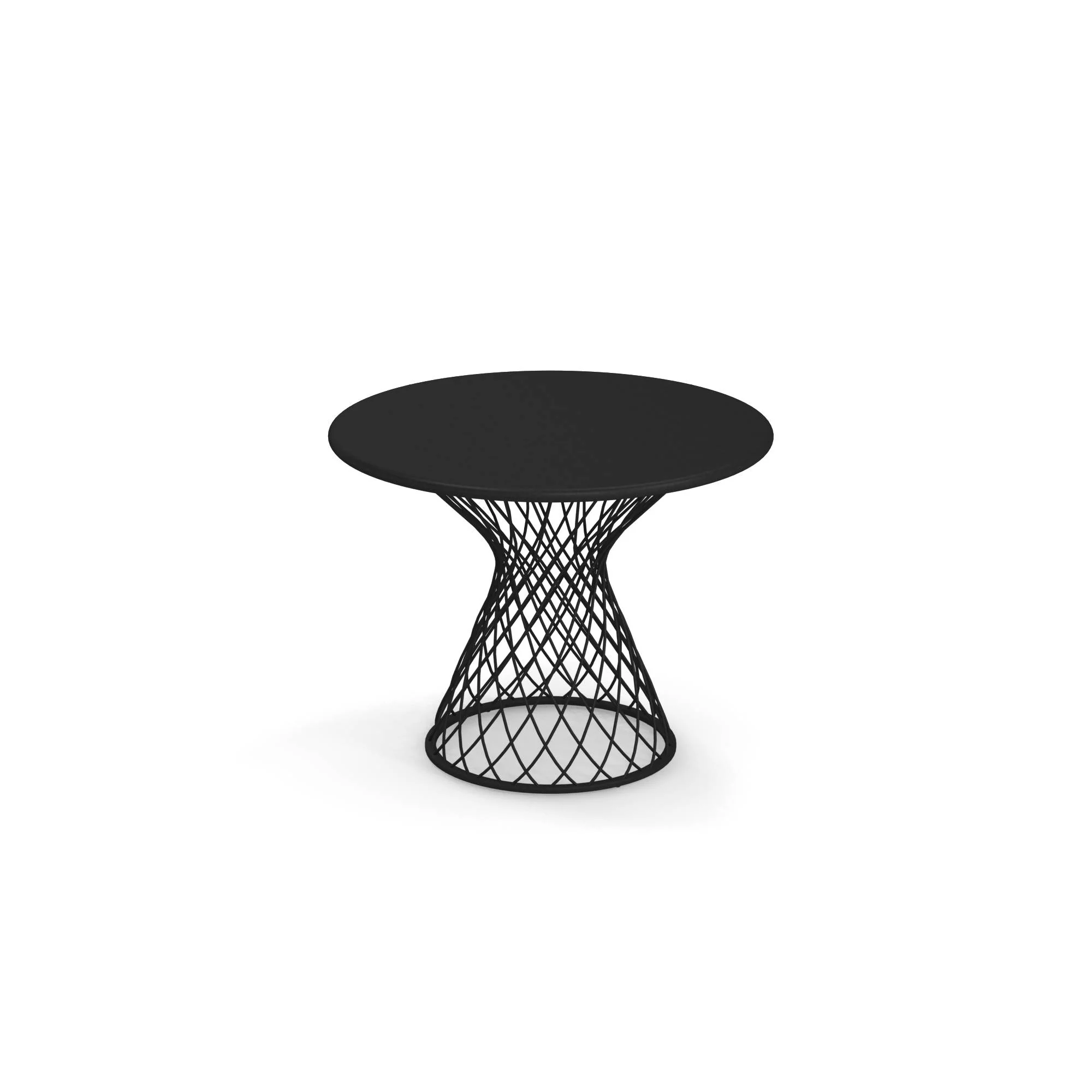 Emuamericas Llc E1208-24 23 Inch Round Indoor Outdoor Side Table Steel Top