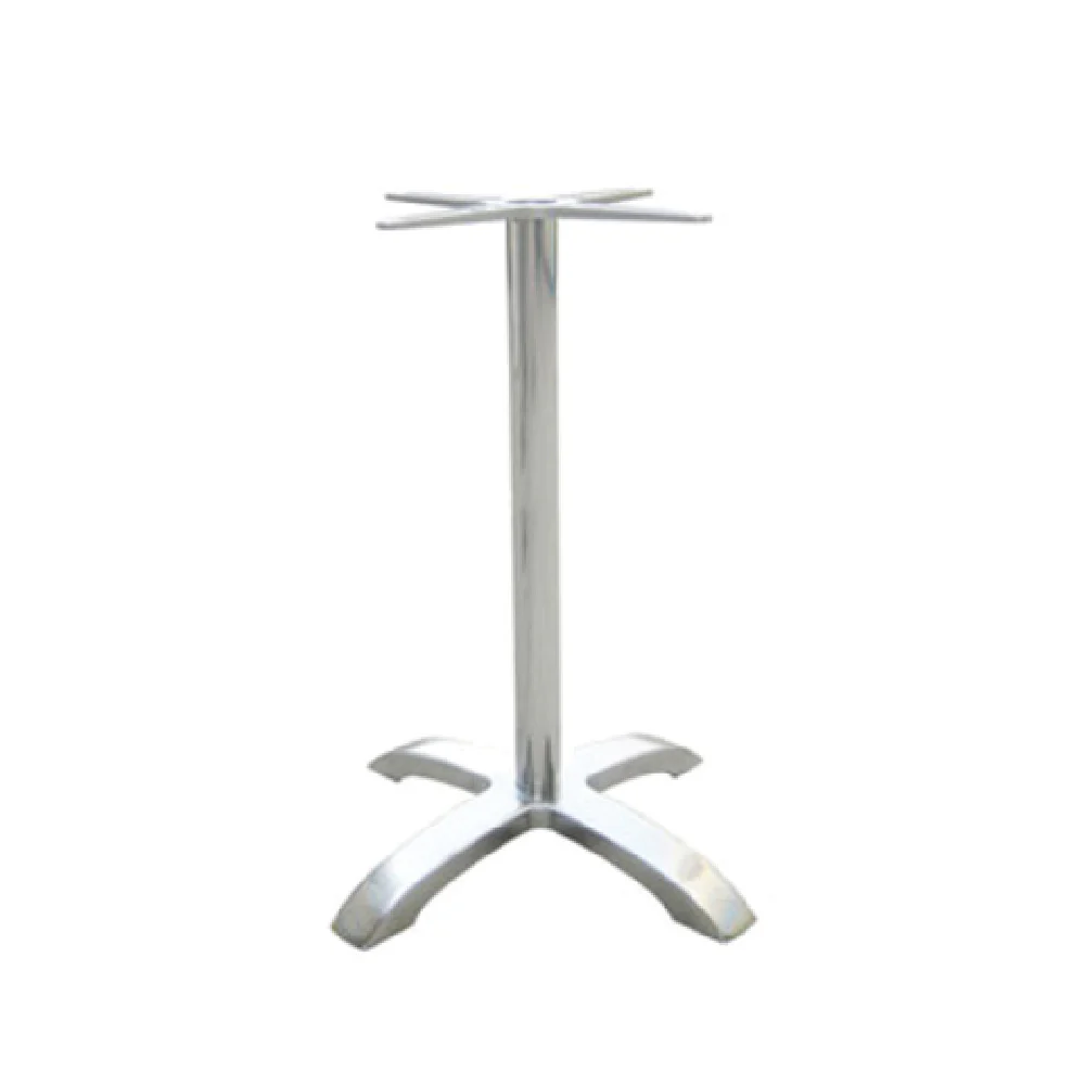 emuamericas, llc A1364-22 26 Inch Zak Table Base Bar Height 4-cross Aluminum emuamericas, llc A1364-22 26 Inch Zak Table Base Bar Height 4-cross Aluminum