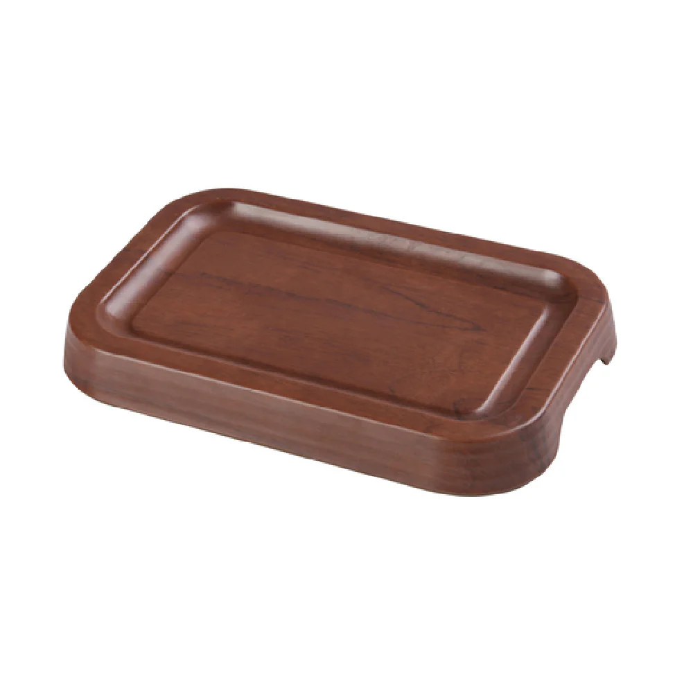 Yanco WL-408 7-3/4 Inch Rectangular Serving Tray Dishwasher Safe Melamine