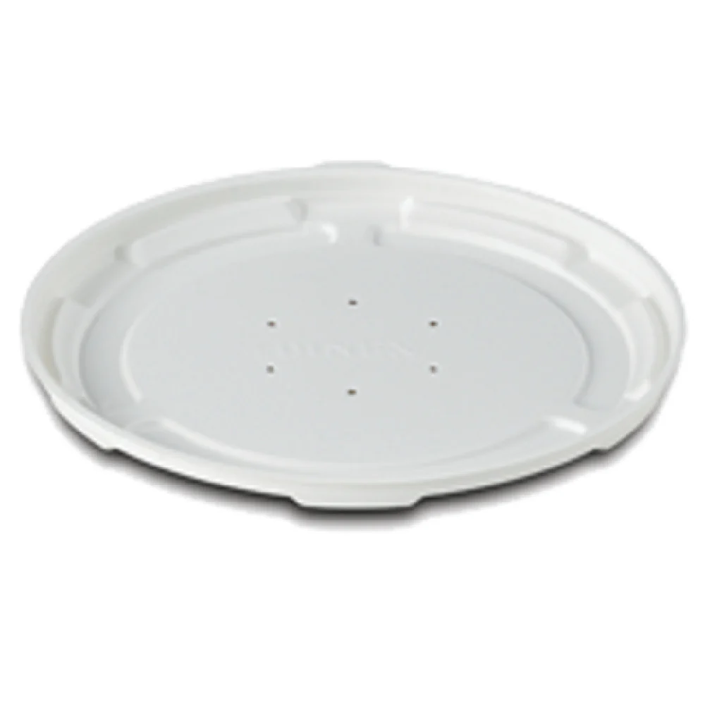 Dinex DXHH87 Disposable Lid 300°F for Round Soup Bowl White Plastic Dinex DXHH87 Disposable Lid 300°F for Round Soup Bowl White Plastic