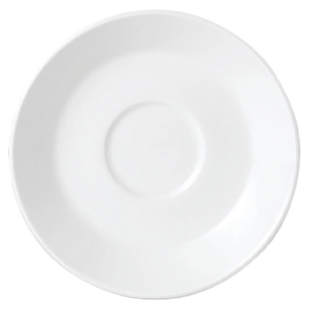 Steelite 11010218 6 Inch Alumina Vitrified China Saucer Round with Durability