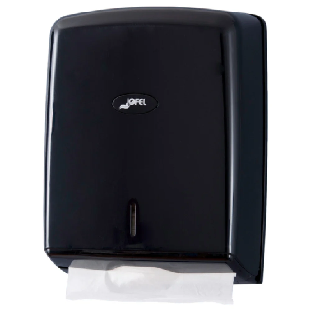 Carlisle T1600BK 10 Inch Paper Towel Dispenser Black Plastic with Key Lock Carlisle T1600BK 10 Inch Paper Towel Dispenser Black Plastic with Key Lock