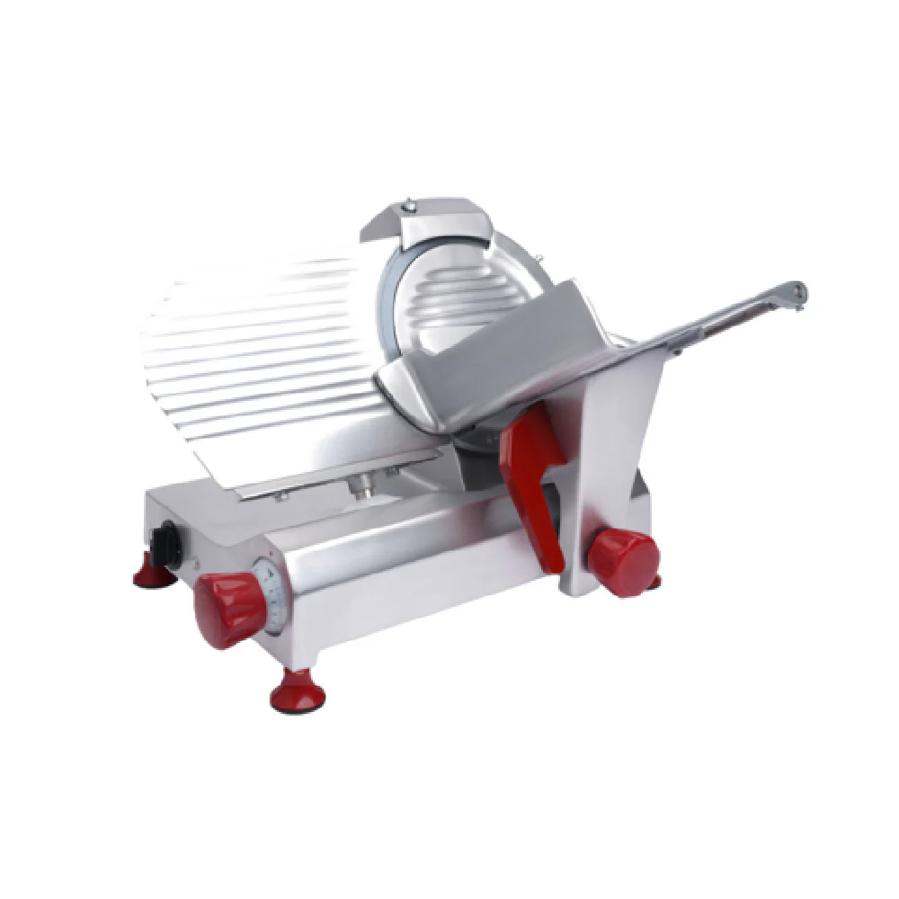 Omcan 13621 19 Inch Manual 10 Inch Carbon Steel Blade Electric Food Slicer Omcan 13621 19 Inch Manual 10 Inch Carbon Steel Blade Electric Food Slicer