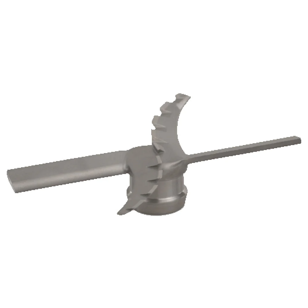 JB Prince 9-P395-10156 Diameter 4 Inch Pacotizing Blade Uncoated Metal Alloy Gray