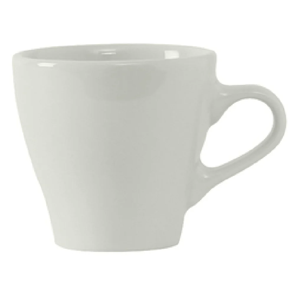 Tuxton BPF-0308 3 Oz Cappuccino Cup Micro Dishwasher Safe Porcelain White Tuxton BPF-0308 3 Oz Cappuccino Cup Micro Dishwasher Safe Porcelain White