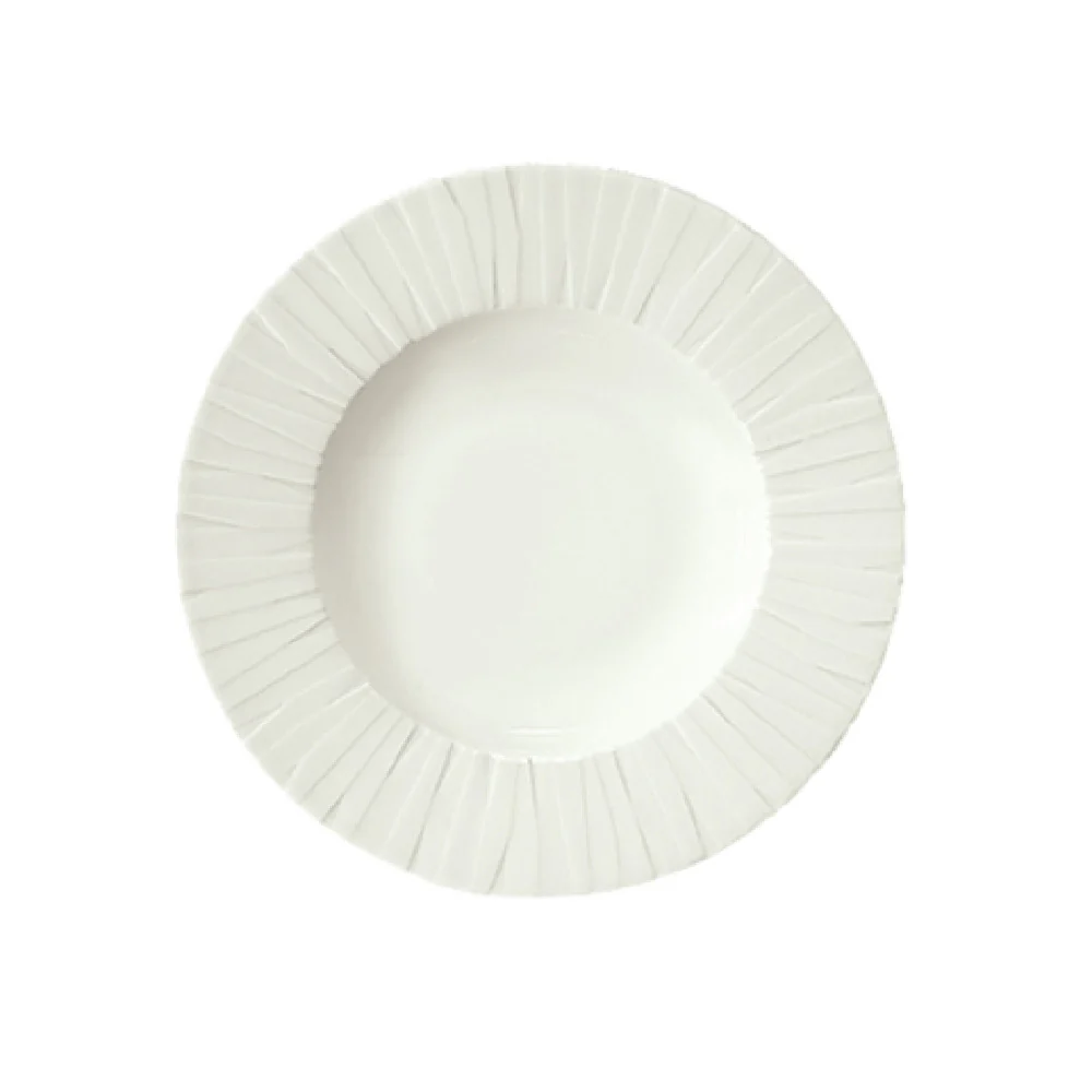 Libbey 9360174 8-1/4 Oz Round Soup Bowl Porcelain Deep Rim 9-1/2 Inch Diameter
