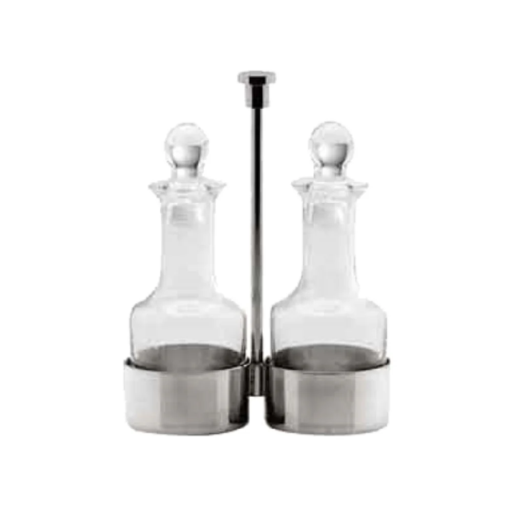 BauscherHepp 12.4841.0000 Oil and Vinegar Stand 8 Inch Stainless Steel