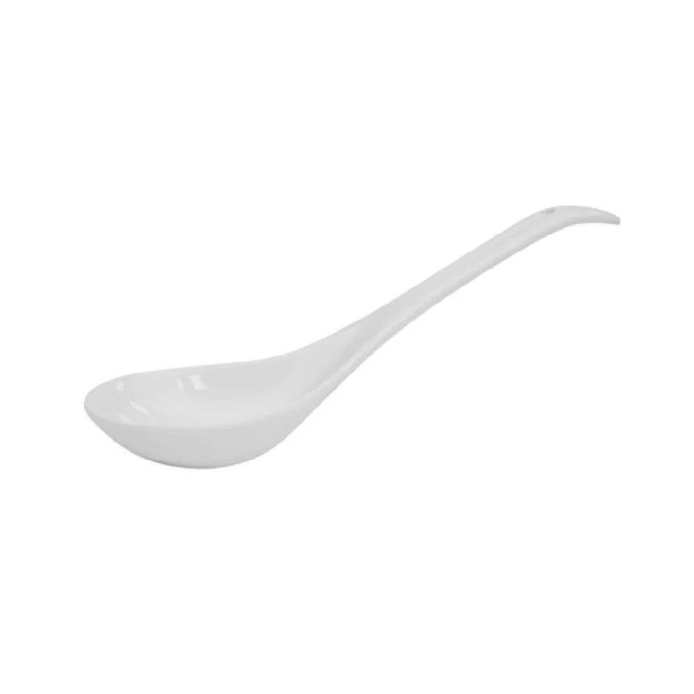 CAC China LN-SP9 1-1/2 Oz Lion Head Soup Spoon 9-1/2 Inch Porcelain