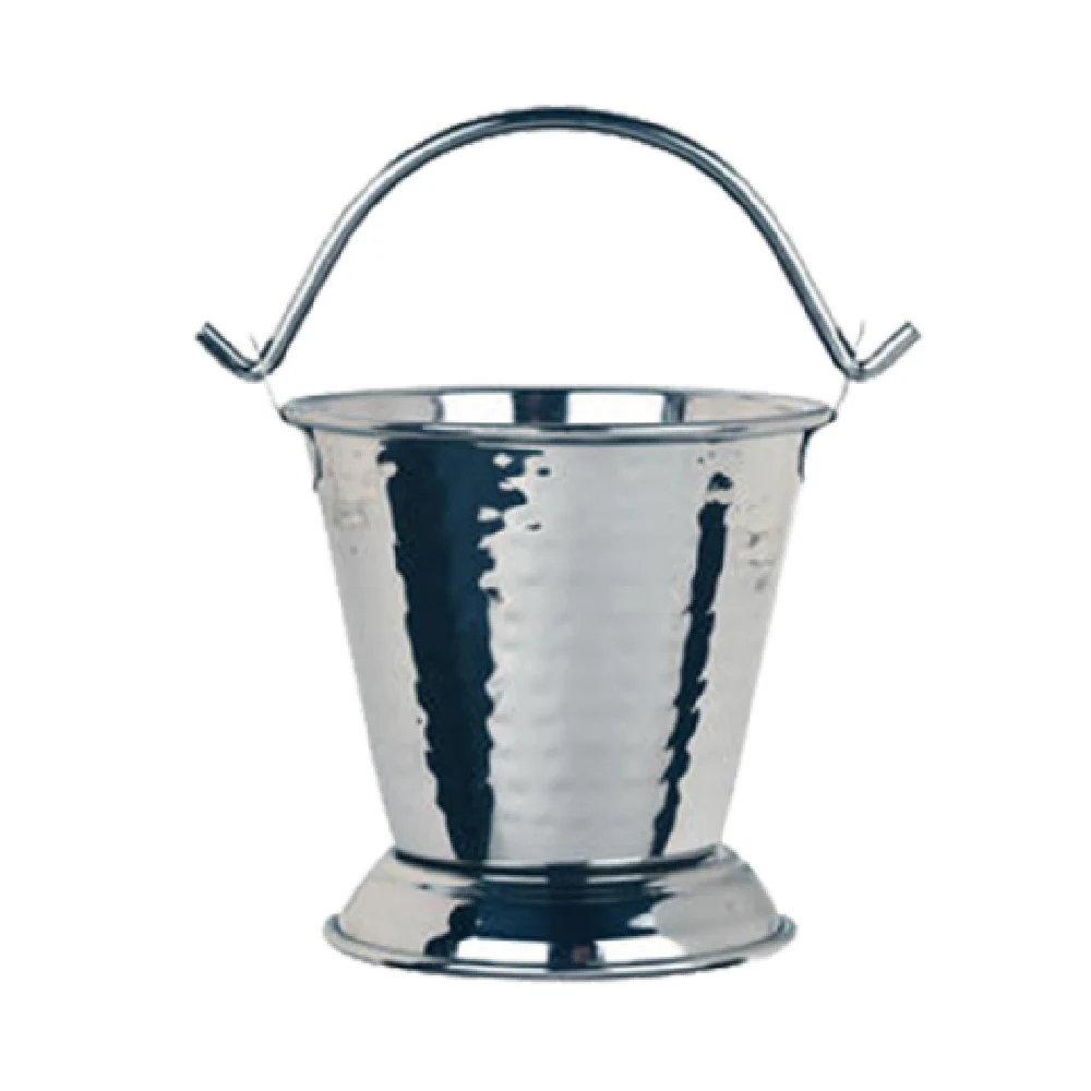 Libbey PWH-13 13 Oz Grip Handle Stainless Steel Pail with Pedestal