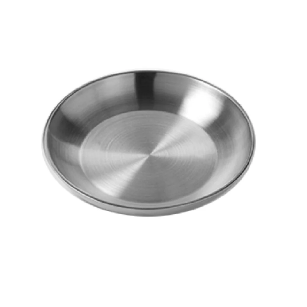 American Metalcraft DWSEA14 106 Oz Seafood Tray Round Double Wall Stainless Steel