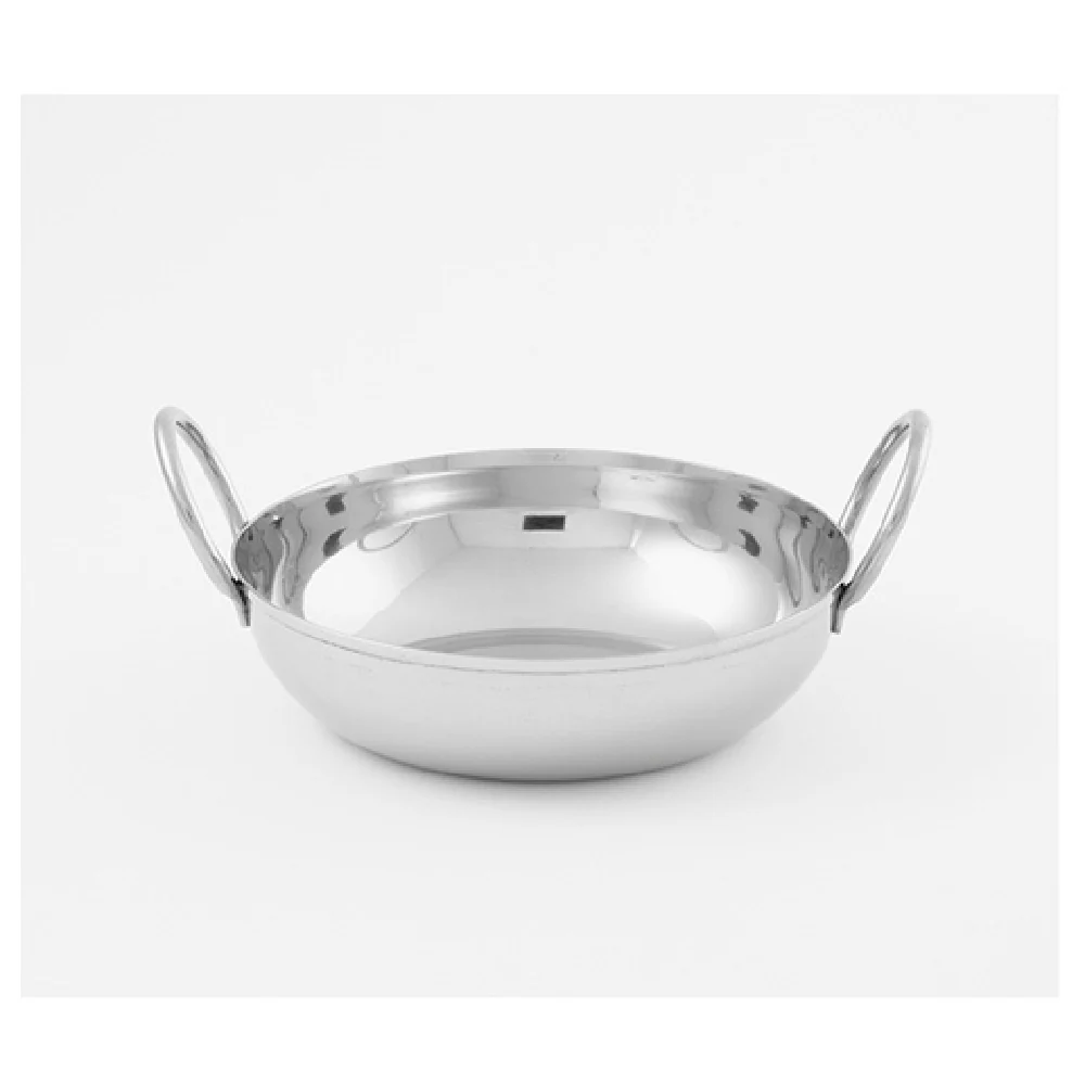American Metalcraft BD55 18 Oz Balti Dish Round Stainless Steel Mirror Finish