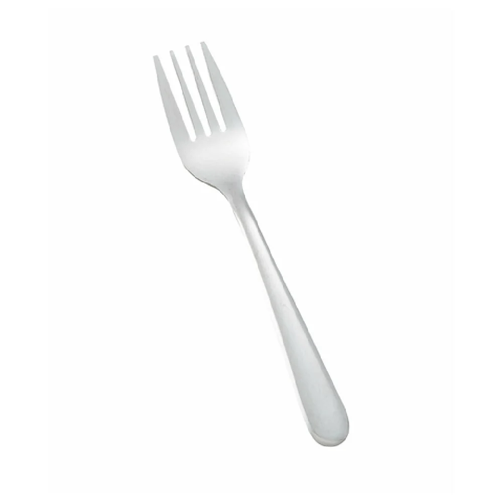 Winco 0002-06 6-1/4 Inch Salad Fork Medium Weight 18/0 Stainless Steel Vibro Finish