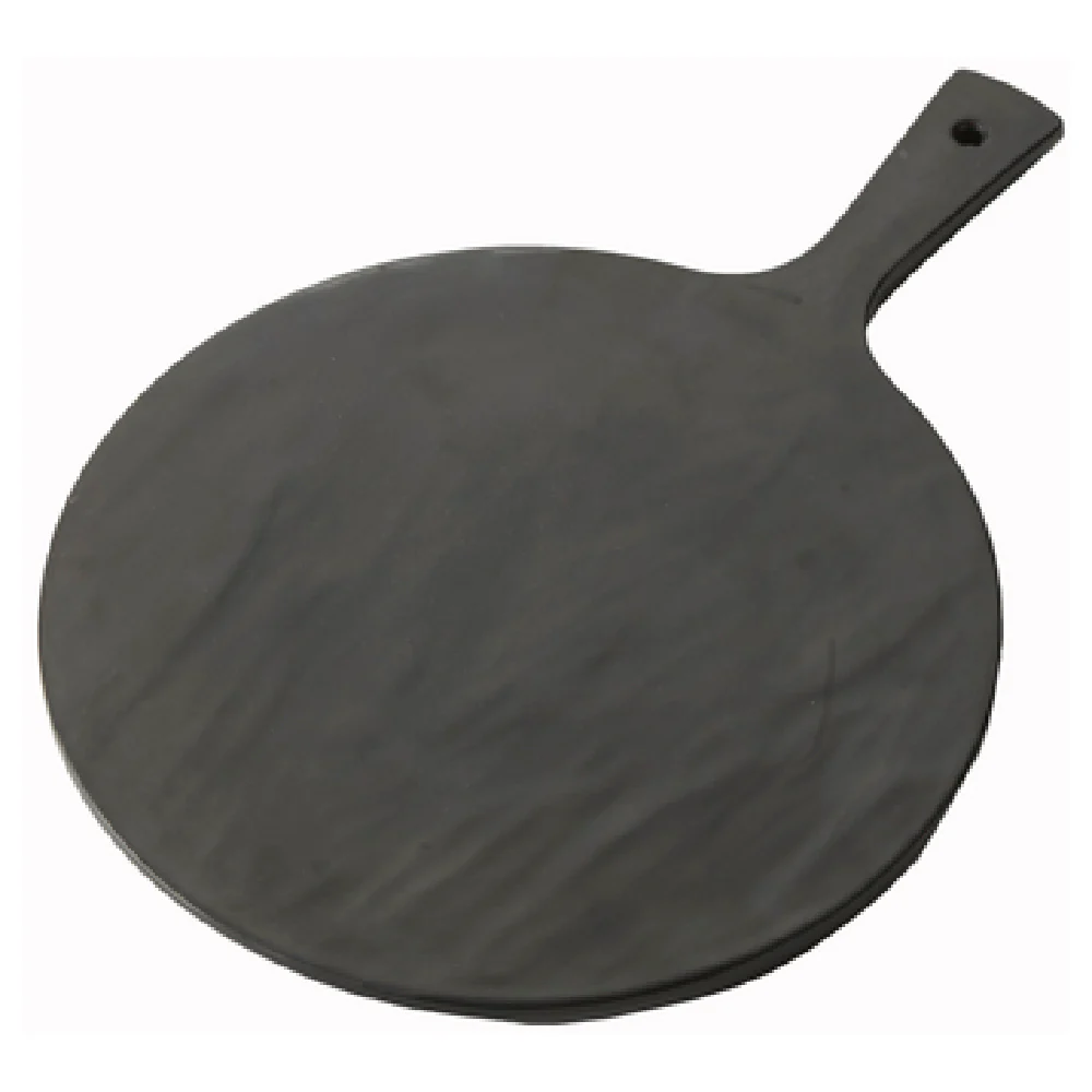 American Metalcraft FSR11 12 Inch Diameter Melamine Serving Peel Faux Slate