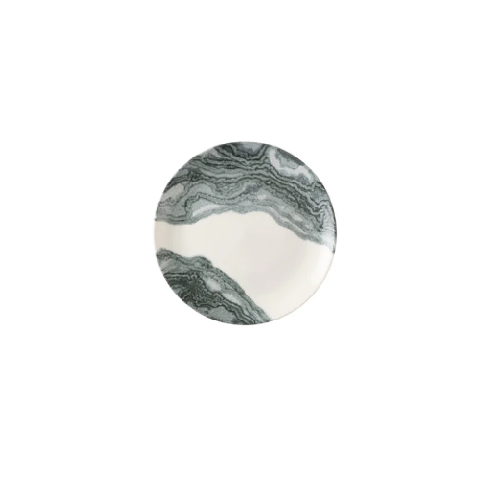 Churchill China TDBKEV101 Black Evolve Coupe Plate 10.25 Churchill China TDBKEV101 Black Evolve Coupe Plate 10.25