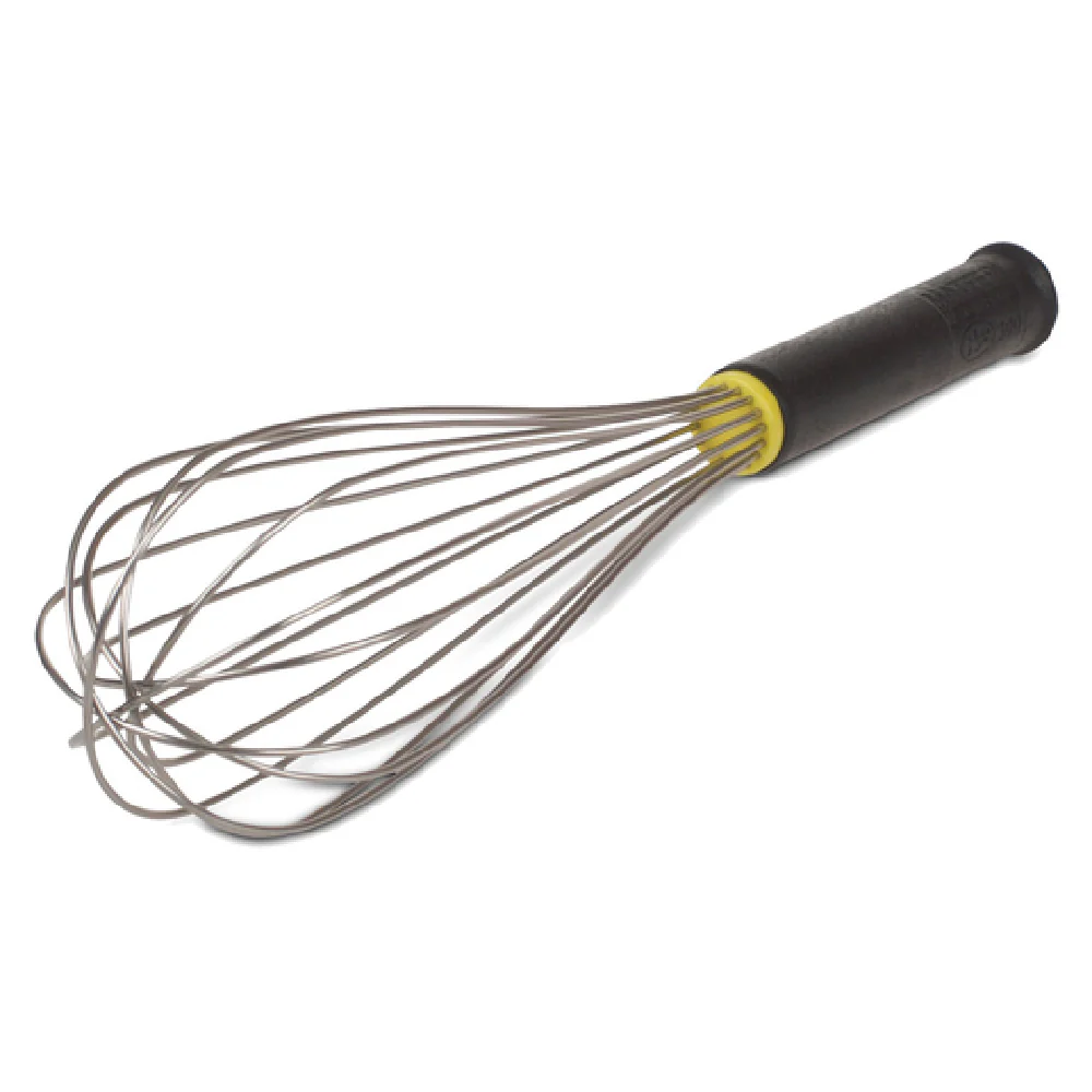 JB Prince U600 12 Piano Whip 12 Inch Stainless Steel Watertight Handle Black JB Prince U600 12 Piano Whip 12 Inch Stainless Steel Watertight Handle Black