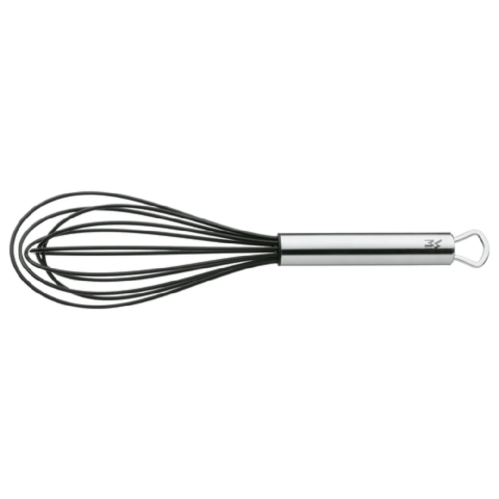 BauscherHepp 18.7265.6030 9-7/8 Inch Whisk Heat Resistant Silicone Handle Cromargan stainless steel