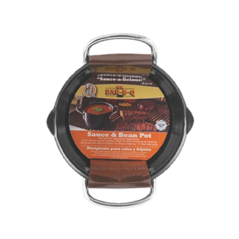 Chef Master 06101YNS Sauce Pot Carbon Steel with Riveted Handles 5 Year Warranty Chef Master 06101YNS Sauce Pot Carbon Steel with Riveted Handles 5 Year Warranty