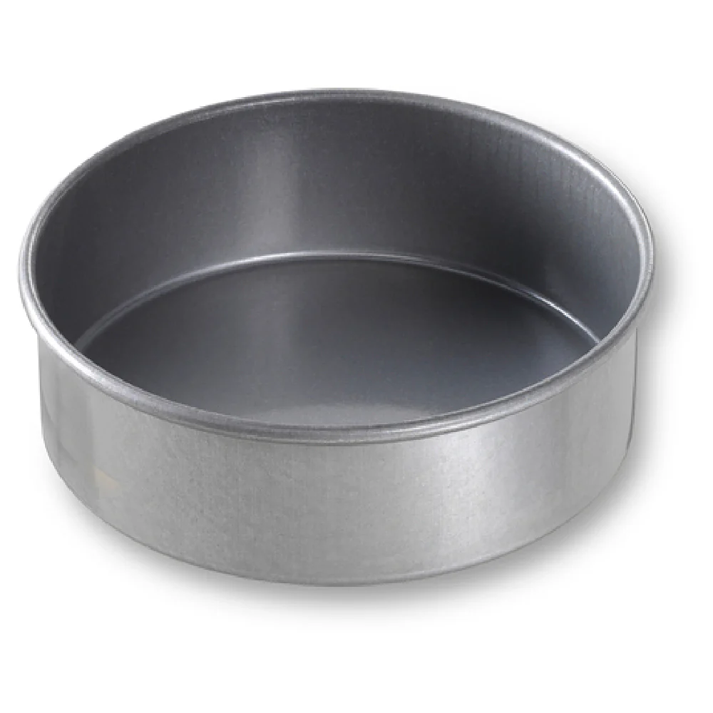 Chicago Metallic 46020 6 Inch Diameter Round Cake/Pizza Pan 26 Gauge Aluminized Steel