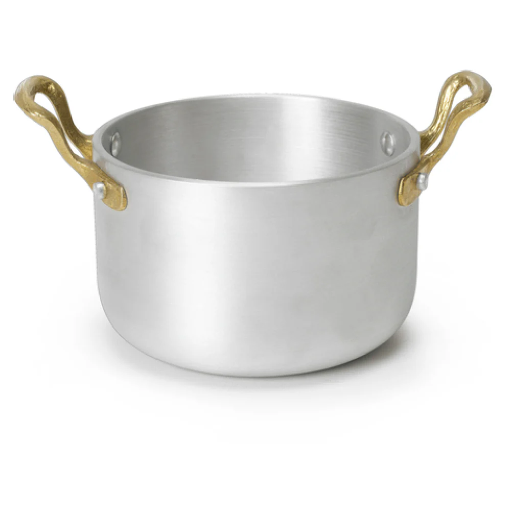 Zwilling 75001-094 20 Oz Mini Dutch Oven Brass Handles Aluminum Brushed Finish