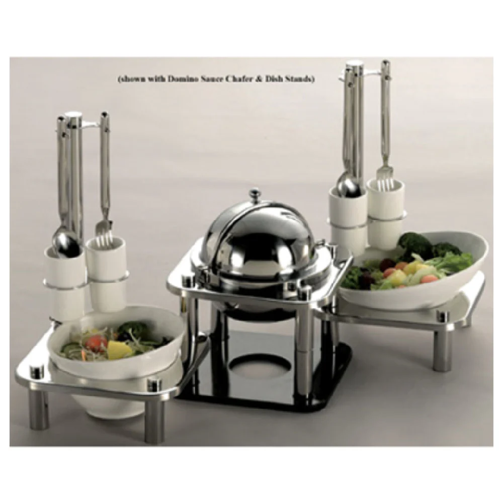 FOH BCH159MUM18 Smart Buffet Ware® Domino Sauce Chafer 1 Qt. Domino (includes One BHO151WHP18 8.25 FOH BCH159MUM18 Smart Buffet Ware® Domino Sauce Chafer 1 Qt. Domino (includes One BHO151WHP18 8.25