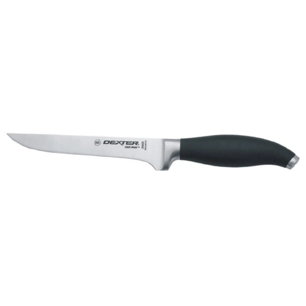 Dexter Russell 30400 6 Inch Narrow Forged Boning Knife with Santoprene Handle Dexter Russell 30400 6 Inch Narrow Forged Boning Knife with Santoprene Handle