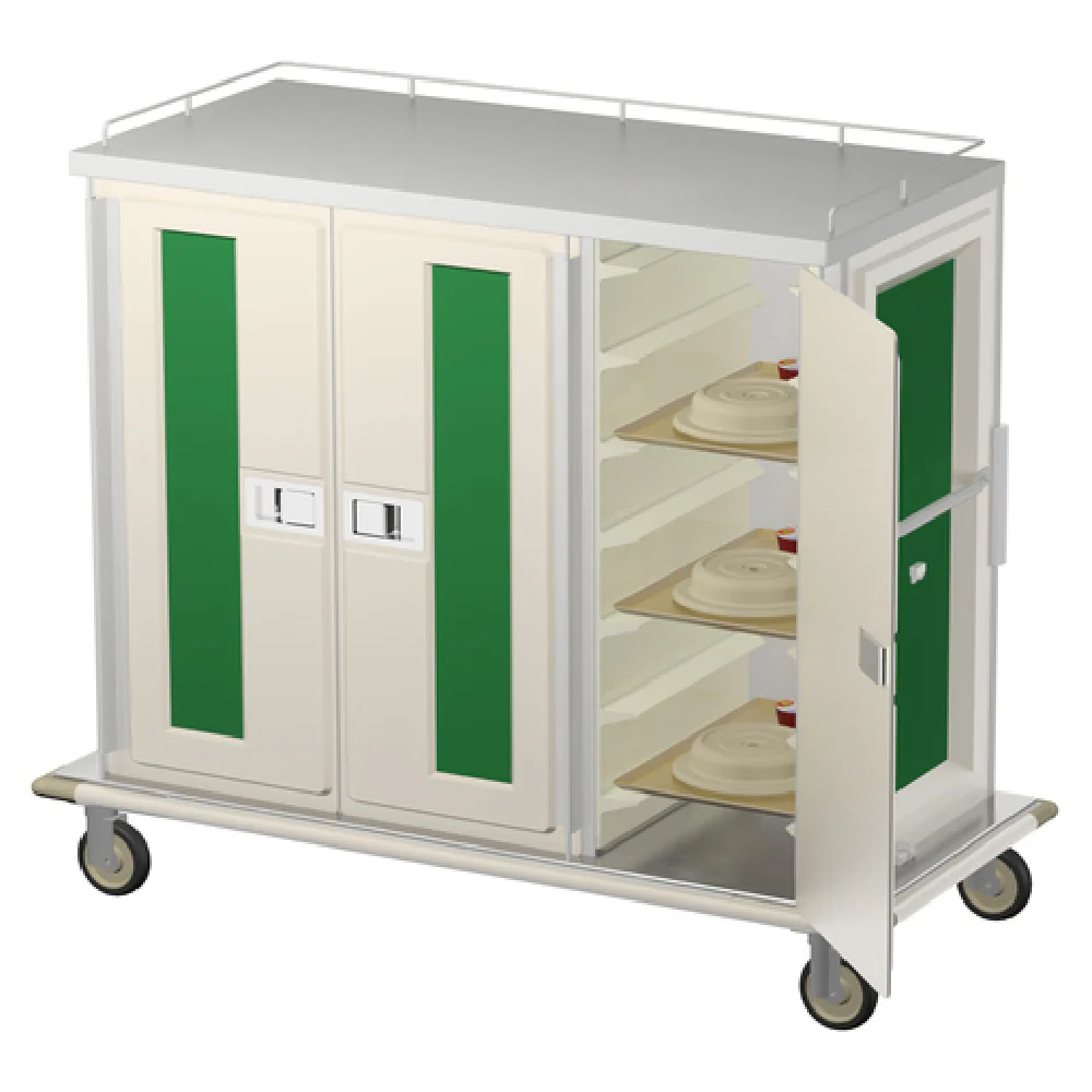 Caddy TD-621-D 60 Inch Tray Delivery Truck Non-insulated Impact Polymer 21 Trays
