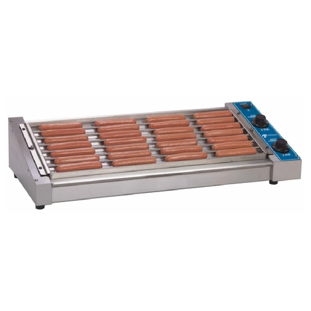 Antunes HDC-35A 33 Inch Hot Dog Grill Dual Heat Electric Stainless Steel with Capacity