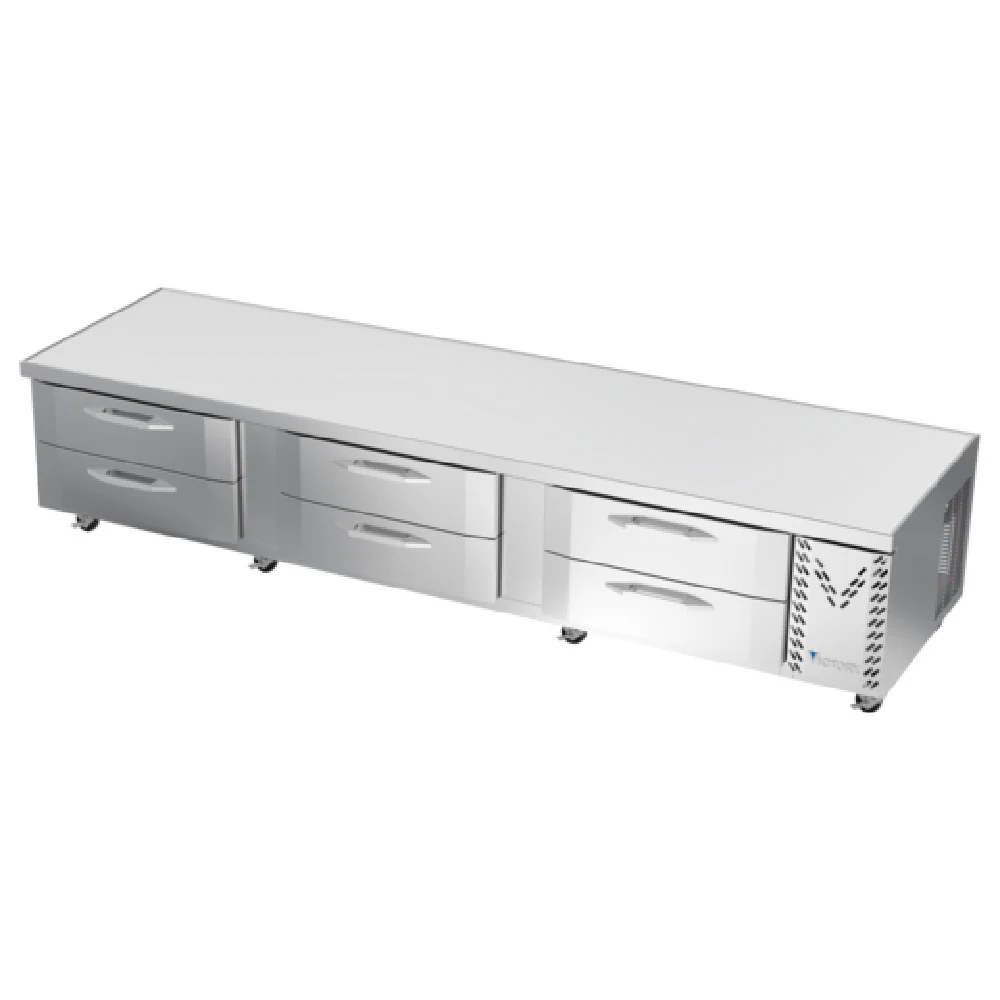Victory CBR112HC 112 Inch Chef Base Refrigerator with 24.36 cu ft capacity