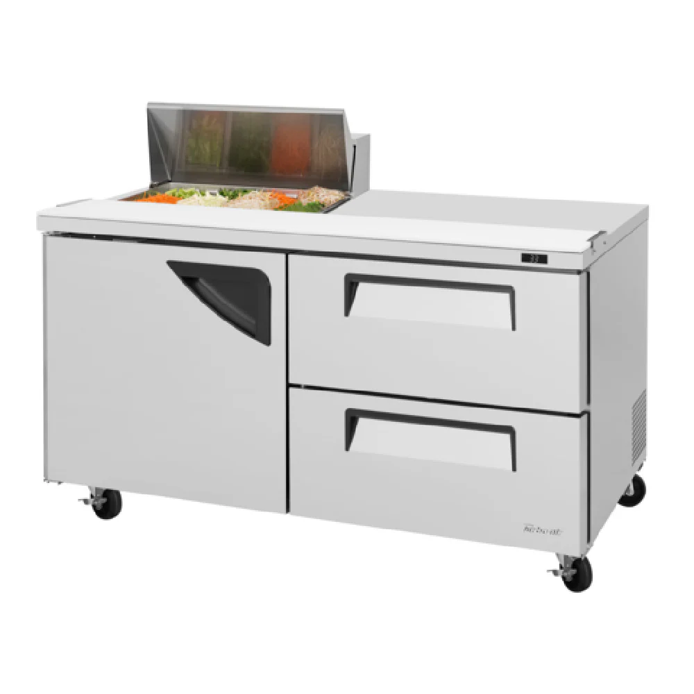 Turbo Air TST-60SD-08S-D2-N 60-1/4 Inch Super Deluxe Sandwich Salad Unit 19 cu ft