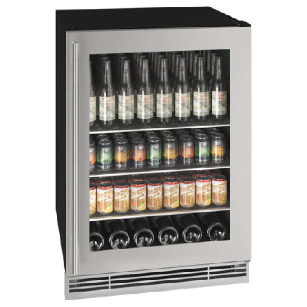 U-Line Corporation UHBV024-SG01A 24 Inch Undercounter Refrigerator Reach-In U-Line Corporation UHBV024-SG01A 24 Inch Undercounter Refrigerator Reach-In