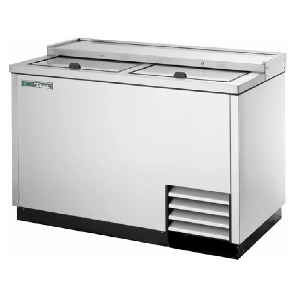 True Refrigeration TD-50-18-S-HC 49 Inch Bottle Cooler with Flat Top True Refrigeration TD-50-18-S-HC 49 Inch Bottle Cooler with Flat Top