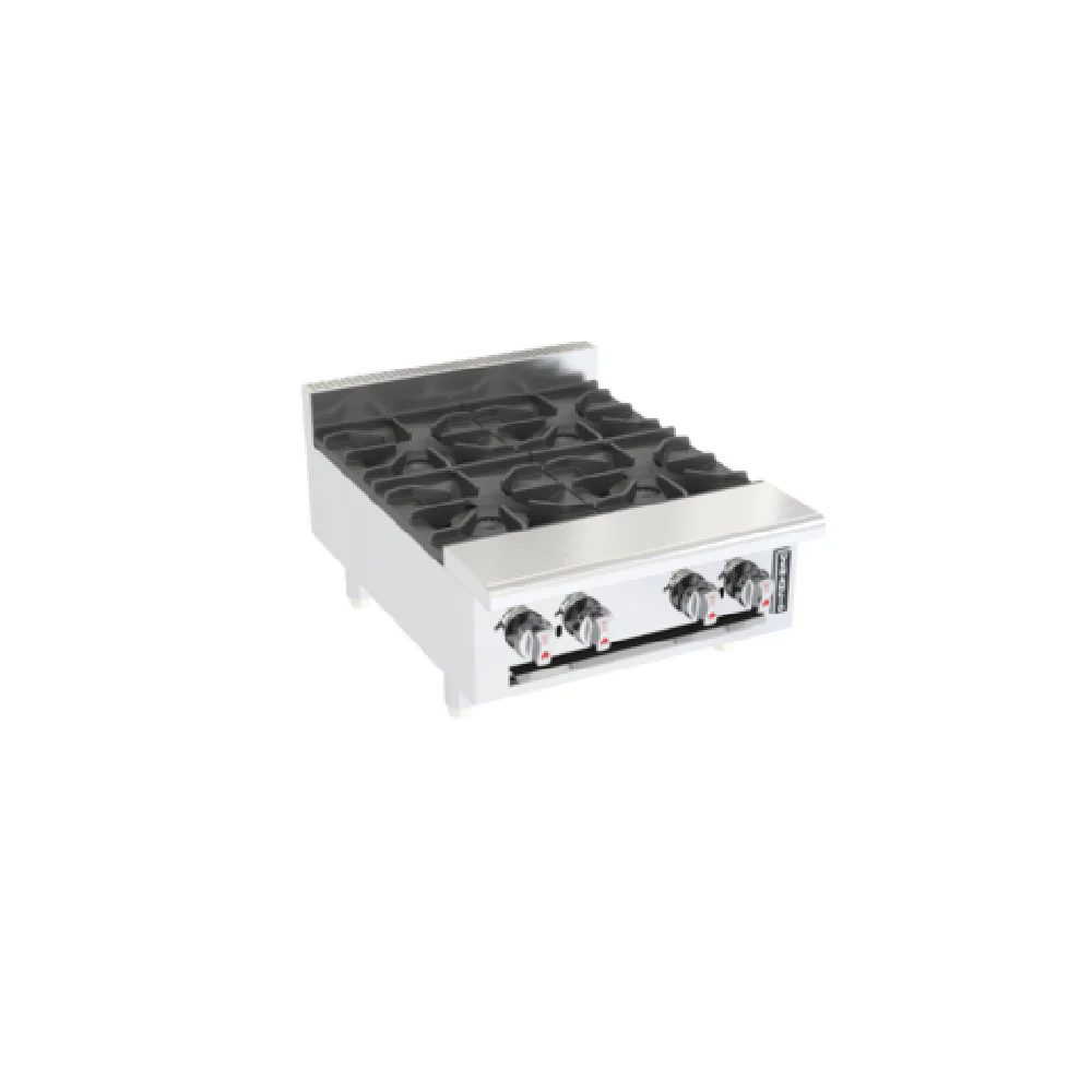 Venancio R24CT-24B_LP 24 Inch Gas Hotplate with 4 Burners 128000 BTU Venancio R24CT-24B_LP 24 Inch Gas Hotplate with 4 Burners 128000 BTU