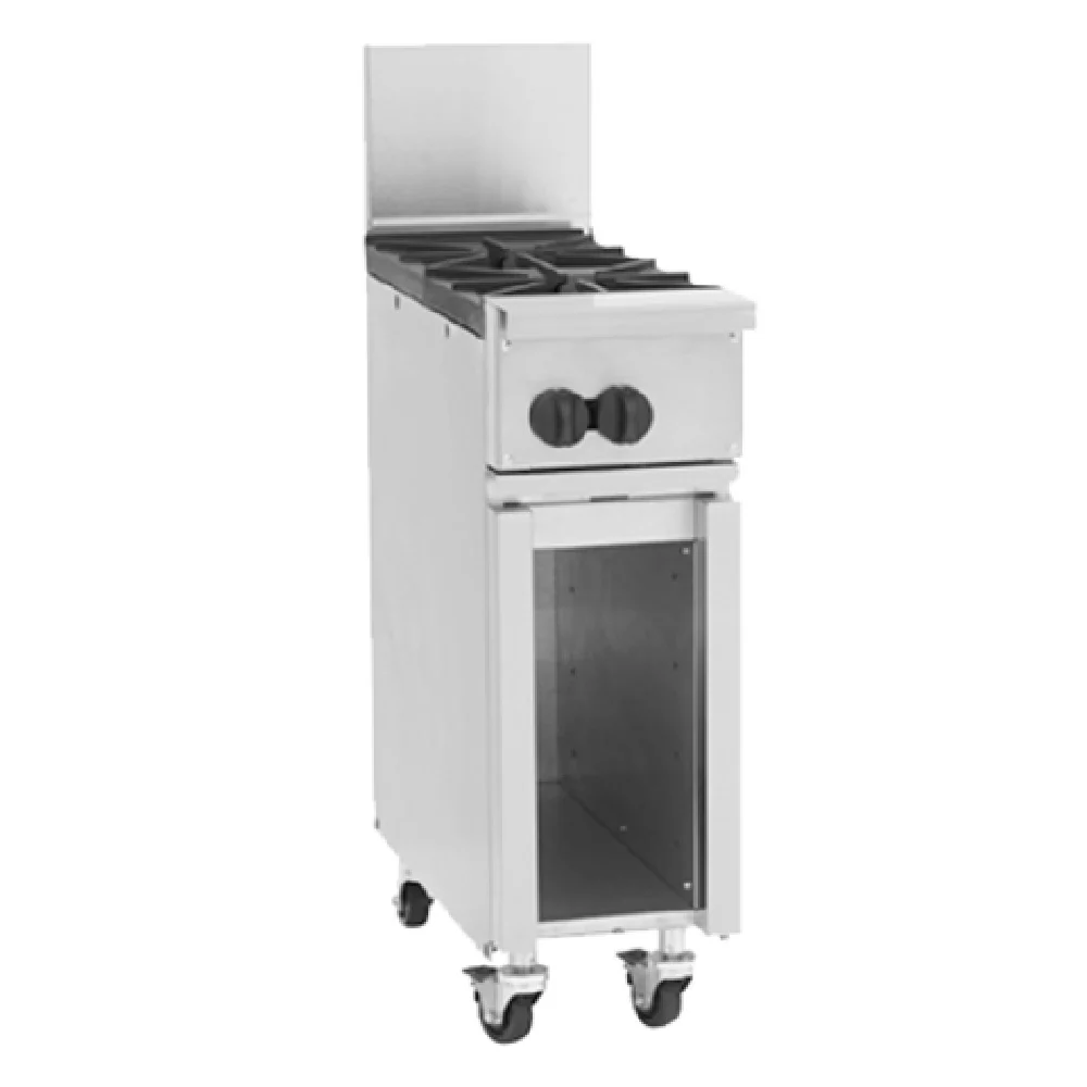 Wolf C12-2B_NAT 12 Inch Gas Range with Cabinet Base and 2 Burners 60000 BTU Wolf C12-2B_NAT 12 Inch Gas Range with Cabinet Base and 2 Burners 60000 BTU