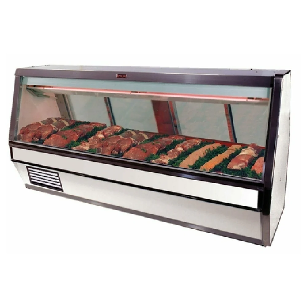 Howard-McCray R-CMS40E-12-LED 148-1/2 Inch Red Meat Service Case Remote Refrigeration Howard-McCray R-CMS40E-12-LED 148-1/2 Inch Red Meat Service Case Remote Refrigeration
