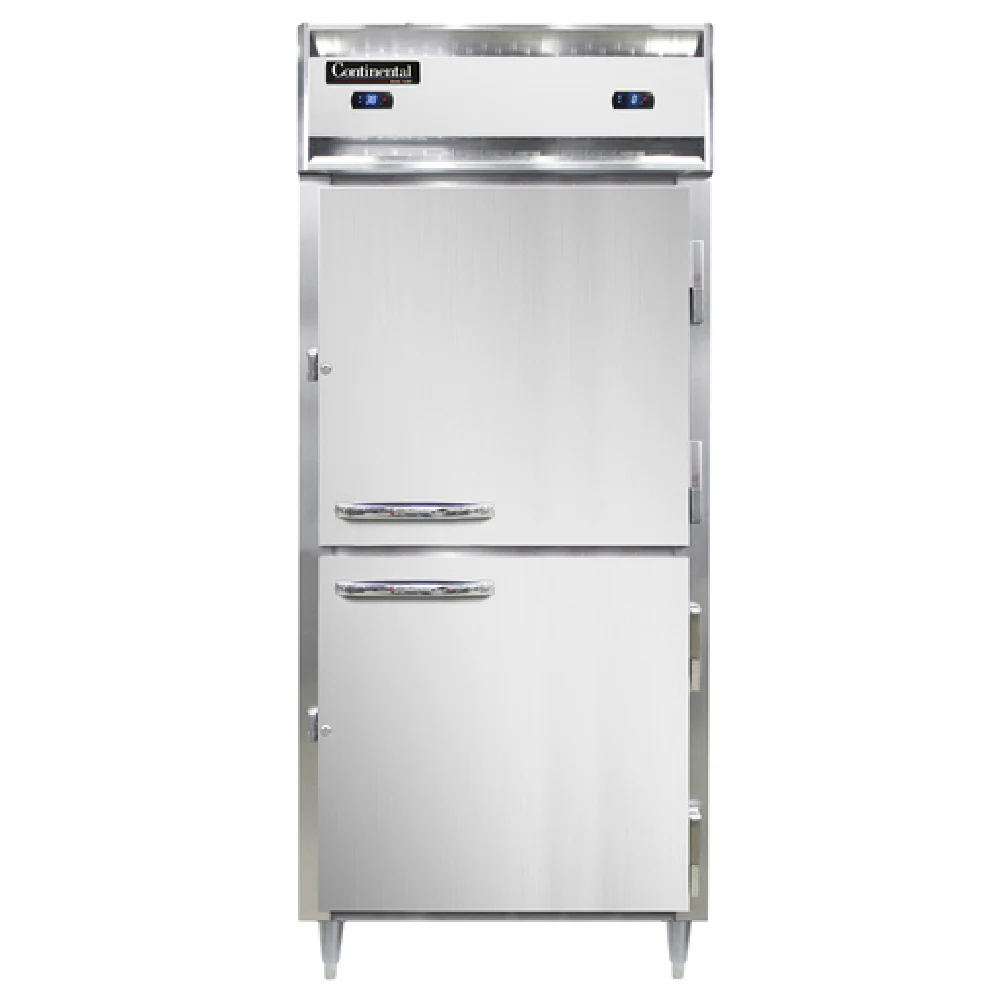Continental Refrigerator D1RFXNSSHD 36 Inch Designer Line Refrigerator Freezer Reach-In Continental Refrigerator D1RFXNSSHD 36 Inch Designer Line Refrigerator Freezer Reach-In