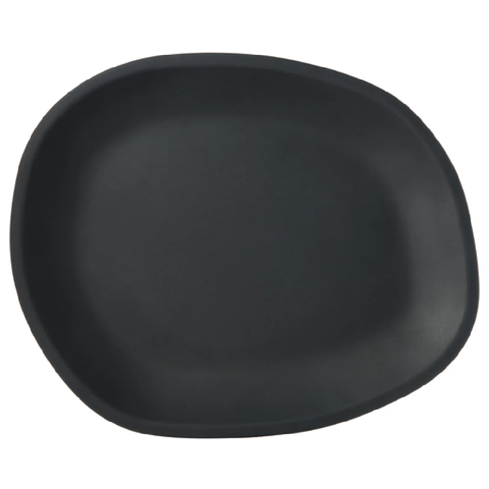 Carlisle 5310238 13 Inch Oblong Platter Plastic with Stain Chip Crack Resistance Black Matte Carlisle 5310238 13 Inch Oblong Platter Plastic with Stain Chip Crack Resistance Black Matte