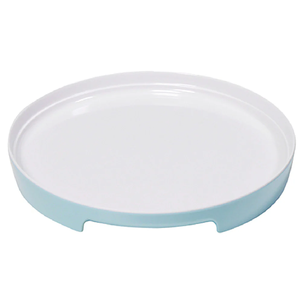 BauscherHepp TBL4123W 9-1/10 Inch Round Plate Medium Melamine White