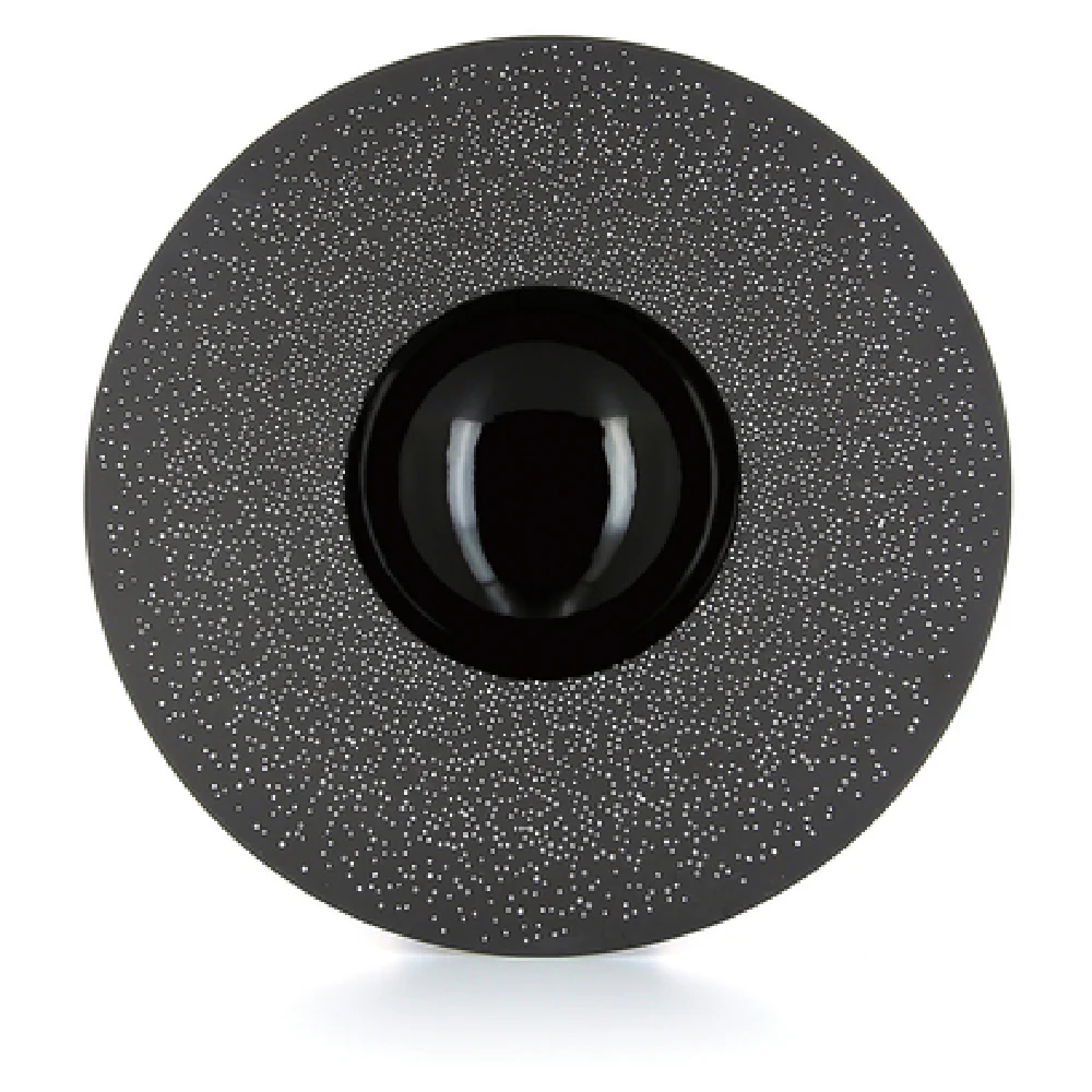 Revol 650354 12 Inch Sphere Plate 10-1/2 Oz Porcelain Glossy Black Revol 650354 12 Inch Sphere Plate 10-1/2 Oz Porcelain Glossy Black
